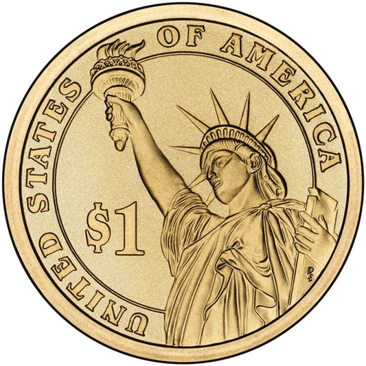 Moneta 1 dolar 2010 Millard Fillmore 13th
