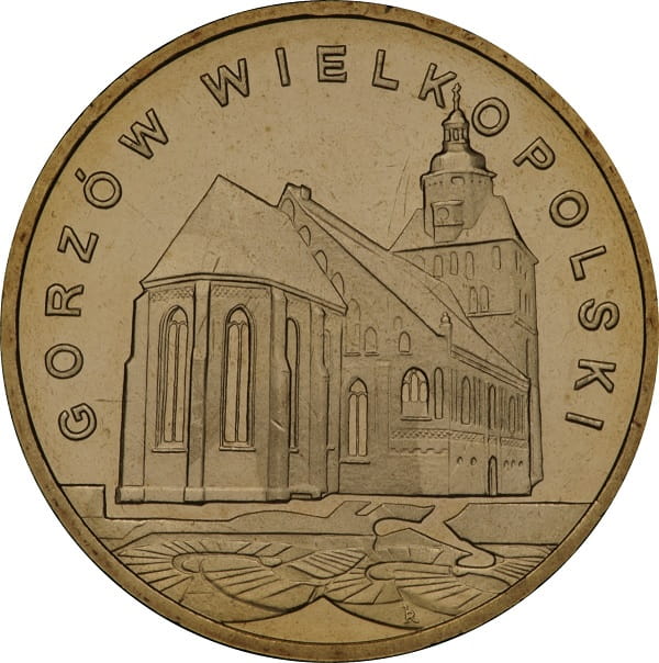 Moneta 2 zł Gorzów Wielkopolski 2007