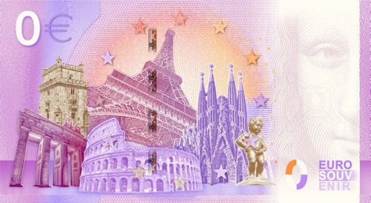 Banknot 0 euro Rzeszów teatr im. Wandy Siemaszkowej 2021 Anniversary
