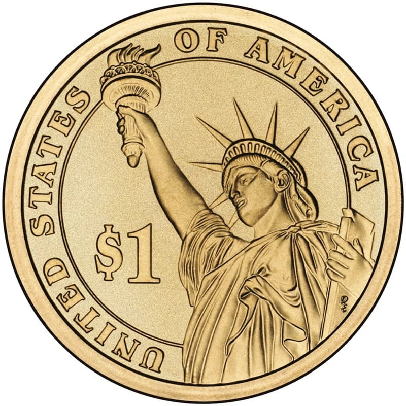 Moneta 1 dolar 2007 George Washington 1th