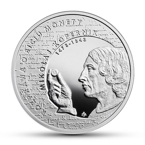 Moneta 10 zł Mikołaj Kopernik 2017 r.