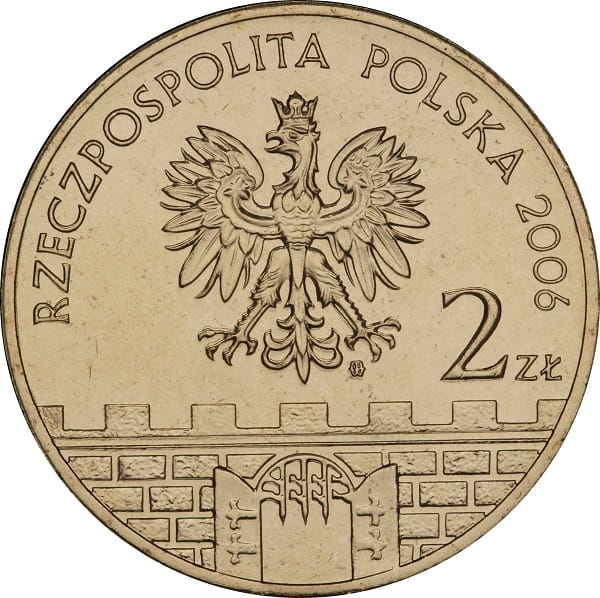 Moneta 2 zł Bochnia 2006