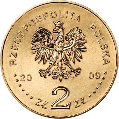 Moneta 2 zł Częstochowa Jasna Góra 2009