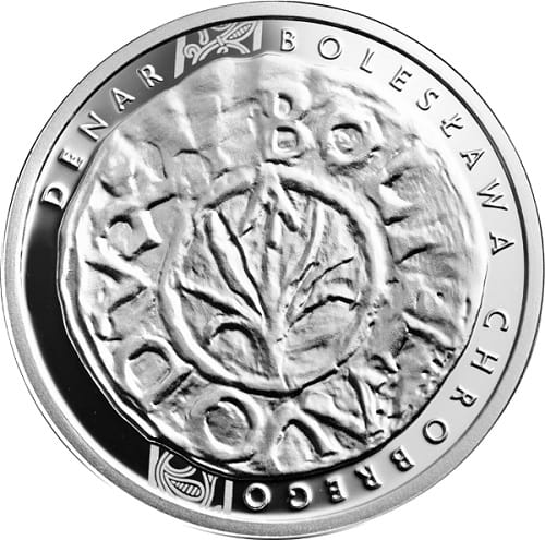 Moneta 5 zł  Denar Bolesława Chrobrego 2013